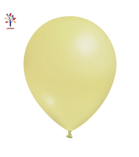 Latex balloons 100 pcs/set 12” (30 cm) pale yellow #48