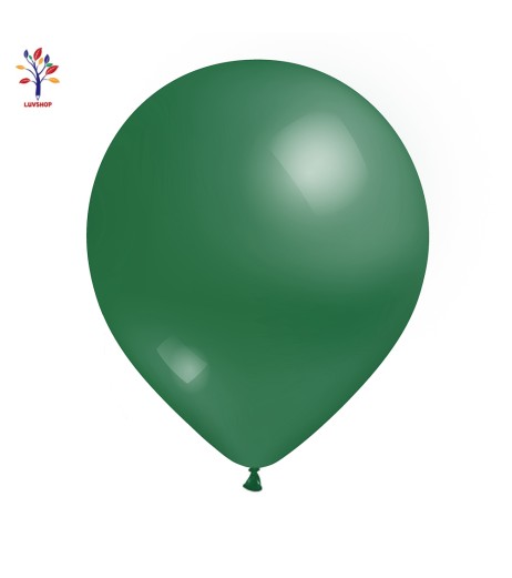 Baloane latex 100 buc/set 12” (30 cm) verde padure translucid #70
