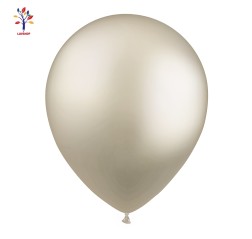 Baloane latex 100 buc/set 12” (30 cm) alb nisip sidefat #71