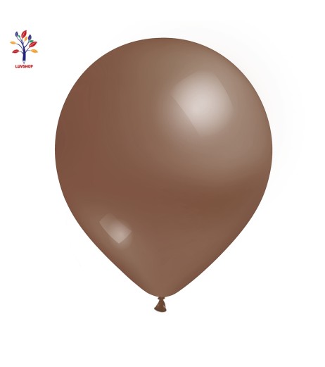 Latex balloons 100 pcs/set 12” (30 cm) chocolate #A10
