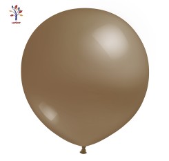 Baloane latex jumbo 18” (46 cm) 10/set cafea retro #07