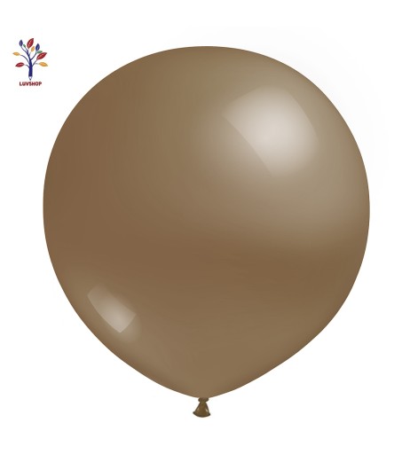 Jumbo latex balloons 18” (46 cm) 10/set retro coffee #07