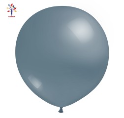 Baloane latex jumbo 18” (46 cm) 10/set cadet blue #08