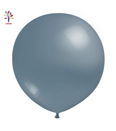 Baloane latex jumbo 18” (46 cm) 10/set cadet blue #08