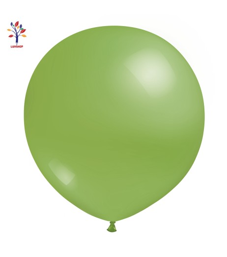 Baloane latex jumbo 18” (46 cm) 10/set verde avocado #18