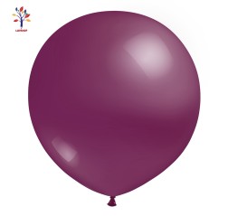 Jumbo latex balloons 18” (46 cm) 10/set burgundy #24
