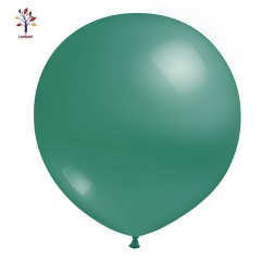 Baloane latex jumbo 18” (46 cm) 10/set verde fluviu retro #36