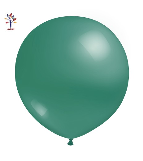Baloane latex jumbo 18” (46 cm) 10/set verde fluviu retro #36