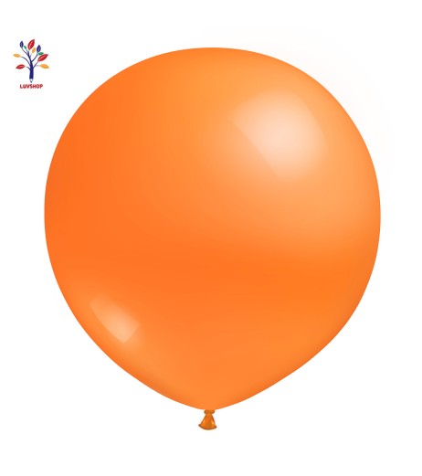 Baloane latex jumbo 18” (46 cm) 10/set portocaliu #39V