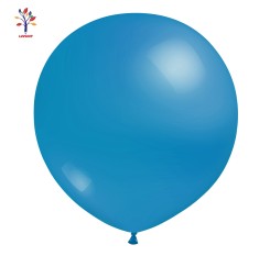 Baloane latex jumbo 18” (46 cm) 10/set albastru #44
