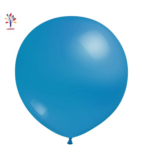 BS831844 - Baloane latex jumbo 18” (46 cm) 10/set albastru #44 Baloane latex jumbo 18” (46 cm) 10/set albastru #44