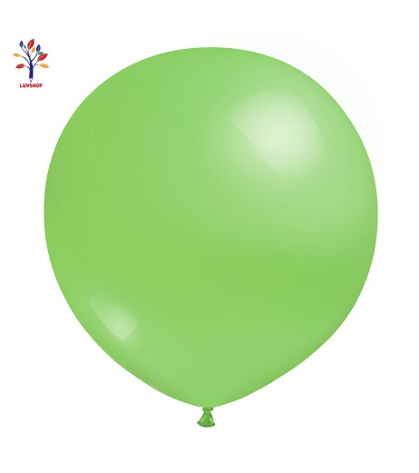 Baloane latex jumbo 18” (46 cm) 10/set verde aprins #55