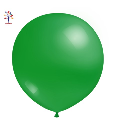 Baloane latex jumbo 18” (46 cm) 10/set verde #57