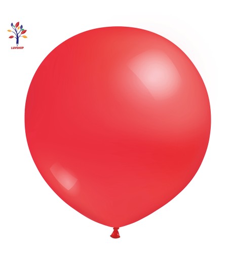 Jumbo latex balloons 18” (46 cm) 10/set coral #64