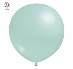 Baloane latex jumbo 18” (46 cm) 10/set baby blue retro #75