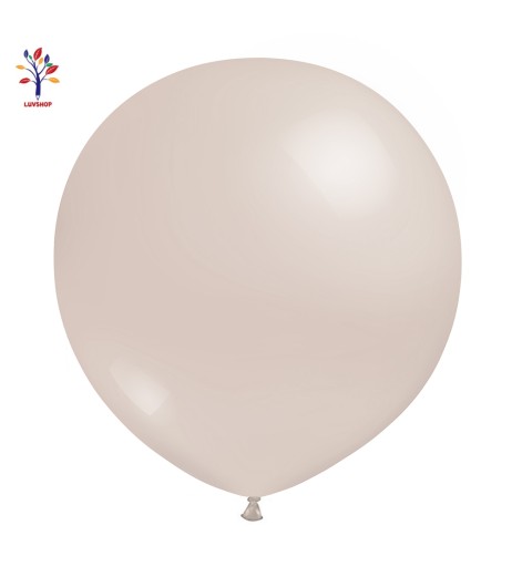 Baloane latex jumbo 18” (46 cm) 10/set milky white #A01