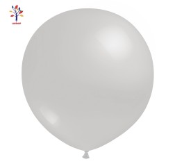 Baloane latex jumbo 18” (46 cm) 10/set smoke grey #A02
