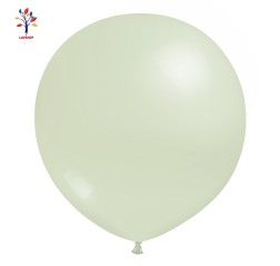 Jumbo latex balloons 18" (46 cm) 10/set ink green #A03