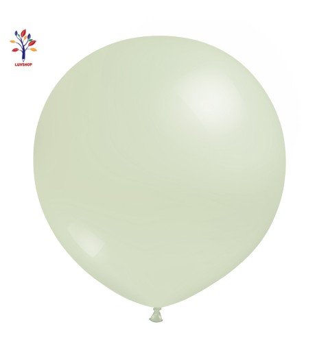 Jumbo latex balloons 18 (46 cm) 10/set ink green #A03