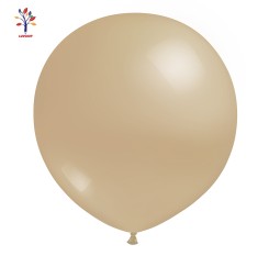 Baloane latex jumbo 18” (46 cm) 10/set misty brown #A09