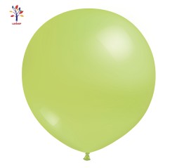 Jumbo latex balloons 18" (46 cm) 10/set spring green #A12