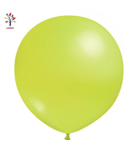 Baloane latex jumbo 18” (46 cm) 10/set verde lemon #M12