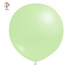 Baloane latex jumbo 18” (46 cm) 10/set mint green #M14