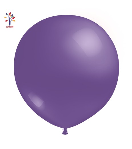 Baloane latex jumbo 18” (46 cm) 10/set black purple #S30