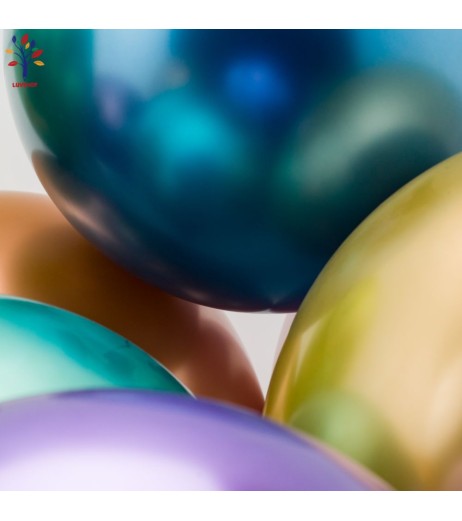 Latex balloons 50 pcs/set 12” (30 cm) chrome royal blue #CR18