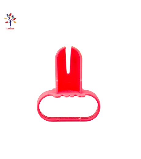 Plastic balloon inflator
