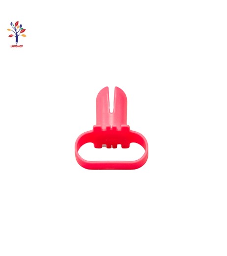 Plastic balloon inflator