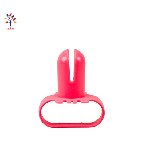 Plastic balloon inflator