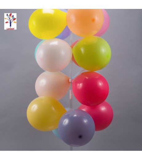 Balloon support column pole