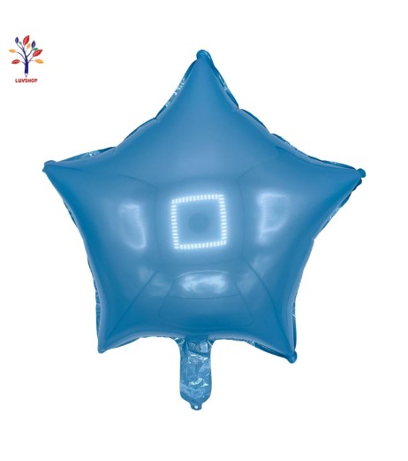 Blue Star Foil Balloons 18" (46 cm) 5 pcs/set