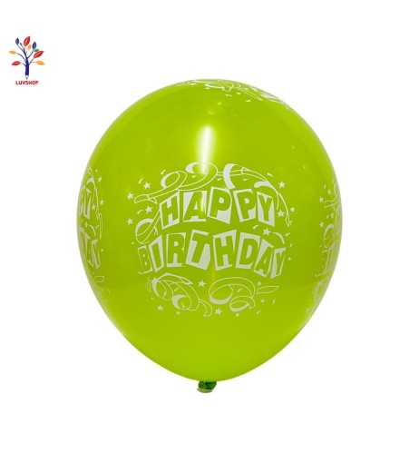 BX83 - Baloane latex 100 buc/set 12 (30 cm) Happy Birthday Baloane latex 100 buc/set 12 (30 cm) Happy Birthday