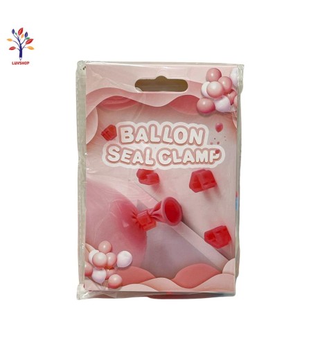 Colored plastic clips for balloons 100 pcs/set