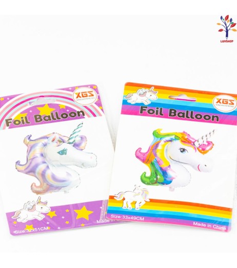 Baloane folie figurina unicorn mic 33 cm * 49 cm