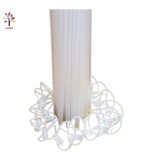 Bete + rozete pentru baloane din folie 50 set