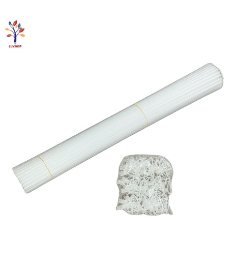 Bete + rozete pentru baloane din folie 50 set