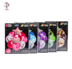 Baloane 10 buc/set latex + folie
