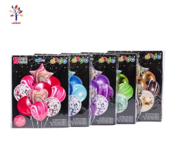 Baloane 10 buc/set latex + folie