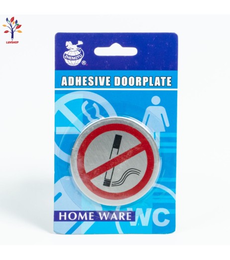 Placuta din fier indicator NO SMOKING