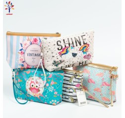 Portfard plastic strasuri si sclipici