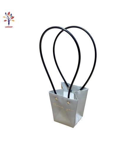 Plastic bag for flowers 10*10