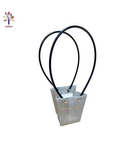 Plastic bag for flowers 10*10