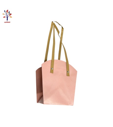 Plasticized cardboard gift bags 11*16*19