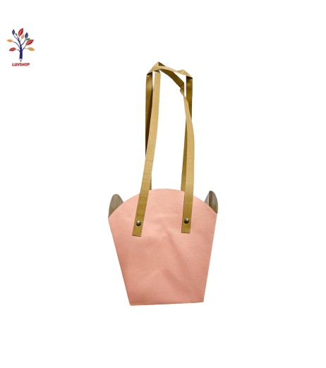 Plasticized cardboard gift bags 11*16*19