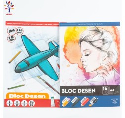 Bloc desen PIGNA A4 16F 110gr
