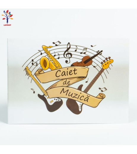 Caiet muzica 16f