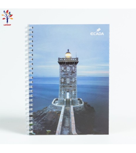 Caiet Ecada A5 80f cu spira Dict